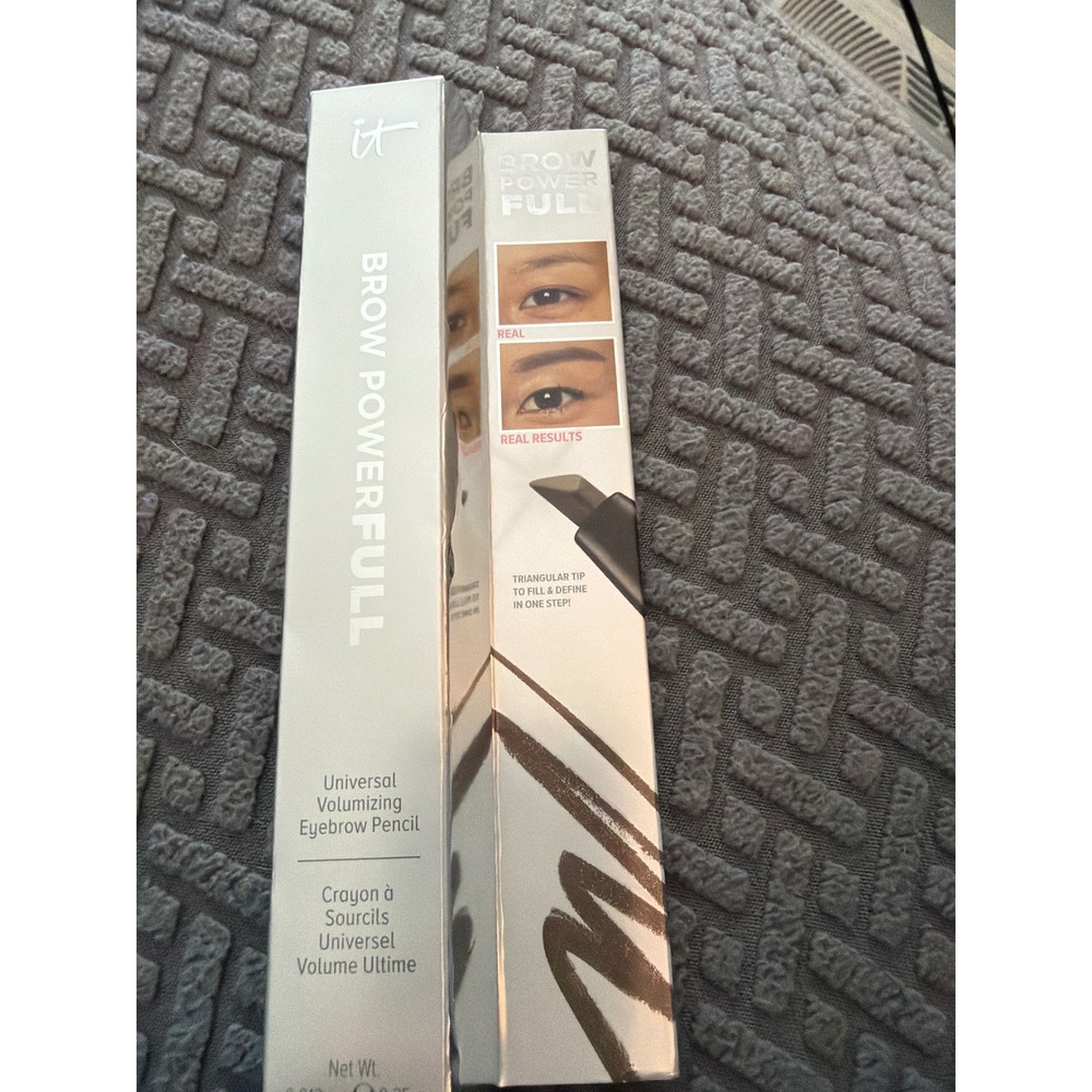 IT COSMETICS BROW POWERFUL UNIVERSAL TAUPE EYEBROW PENCIL-0.0056oz